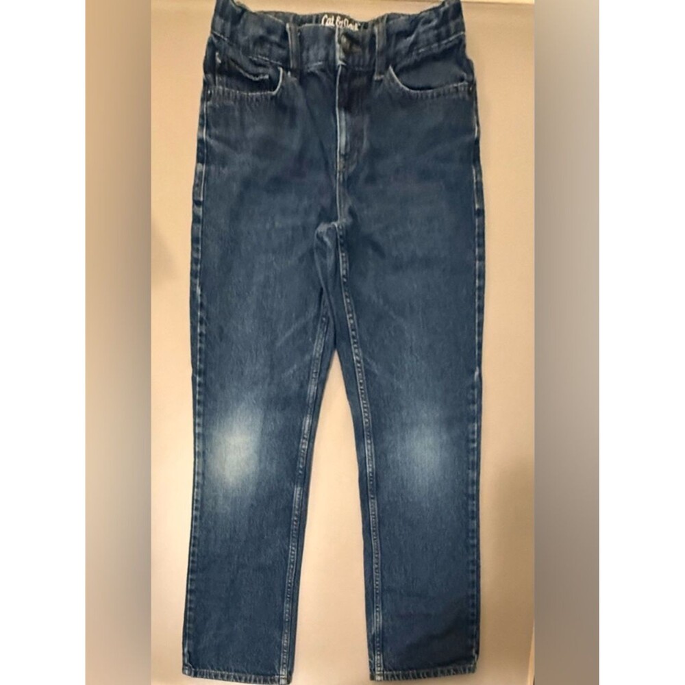 Cat & Jack Dark Blue Relaxed Straight Jeans